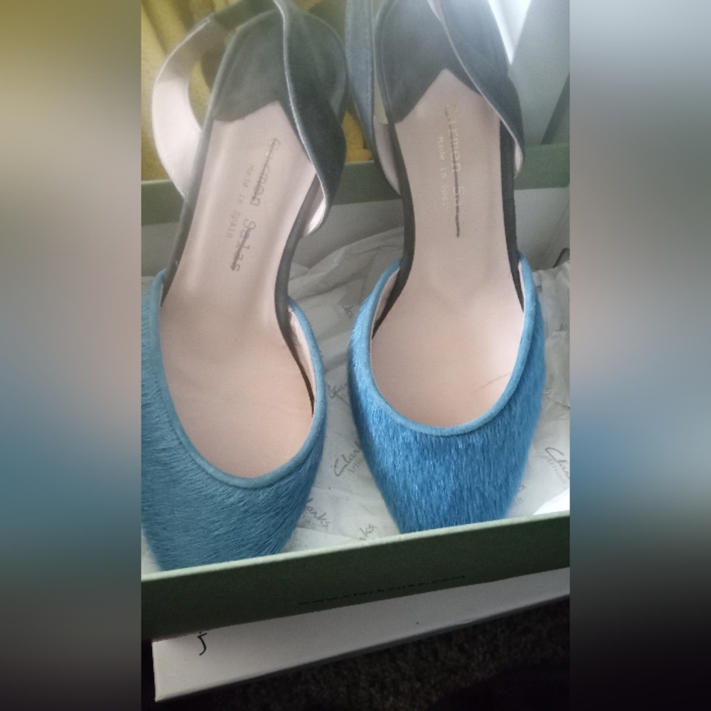 Clarks Blue Women's Shoes